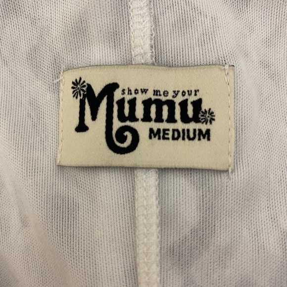 Show me your Mumu white lace  dress size medium - Picture 6 of 10